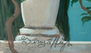 78.5612 3 Section Scenic Mural Signed: Gerry High