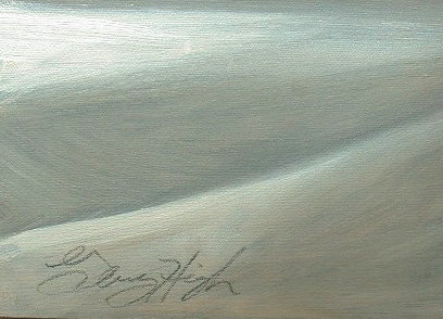 78.5611 Oil on Canvas w/Floral Scene Signed: Gerry High