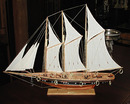 83.3185 Detailed Model of the Historic American Yacht: Atlantic