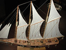 83.3185 Detailed Model of the Historic American Yacht: Atlantic