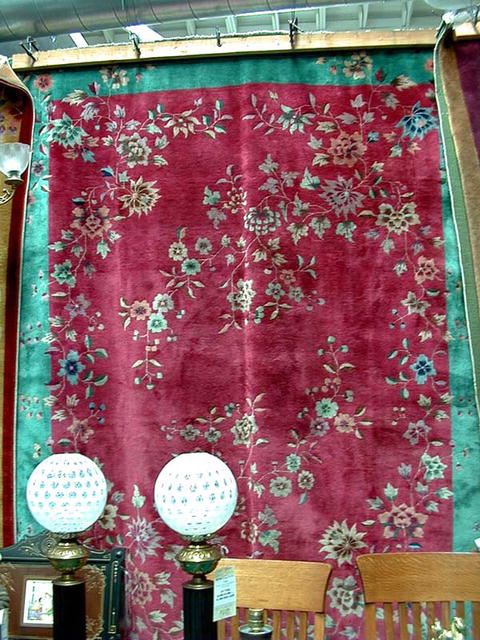 85.5214 Chinese Art Deco Rug c. 1920