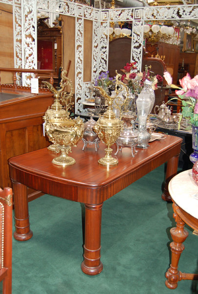 20.4704 ART DECO MOHAGANY TABLE DESK c.1920
