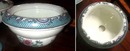 83.5793 American Wash Set with Birds and Floral Patterns.
