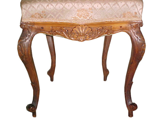 29.5048B Set of Three 19th C. French Rosewood Side Chairs