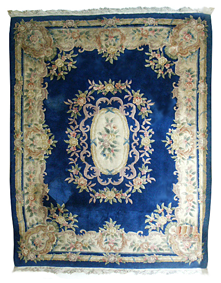 85.5841 Large Chinese Rug with Decorative Pattern