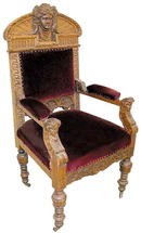 31.5856 Quartersawn Oak American Armchair by Horner