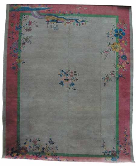 85.4544 1920'S Art Deco Rug From China
