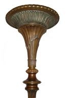 61.5889 Pair of 19th C. Egyptian Revival Torcheres