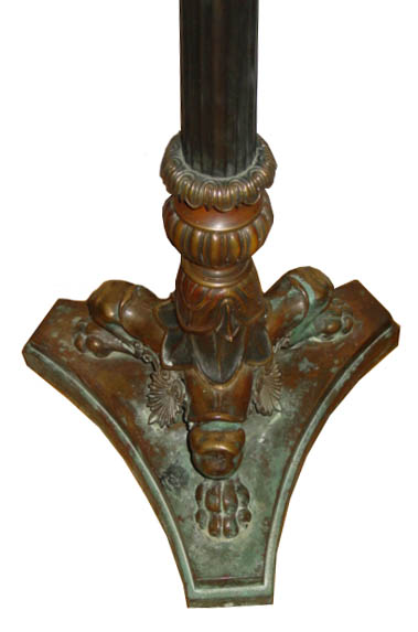 61.5889 Pair of 19th C. Egyptian Revival Torcheres
