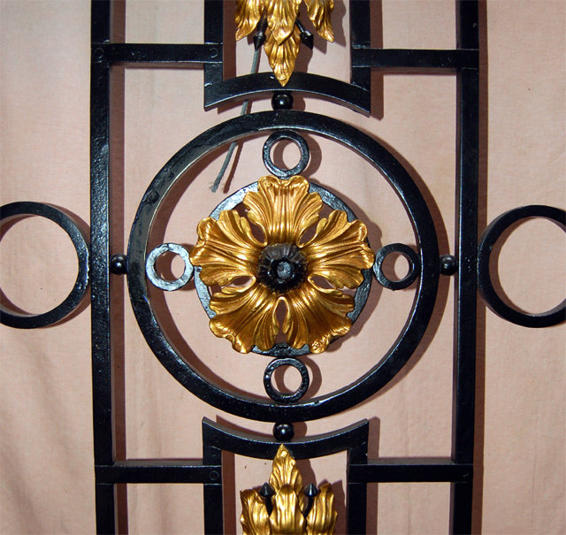 65.5900 Gorgeous Framed Iron Entry Doors c. 1890