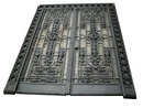 65.5900 Gorgeous Framed Iron Entry Doors c. 1890