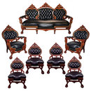 38.5942 Antique 7-Pc. American Renaissance Parlor Set by Herter Bros.