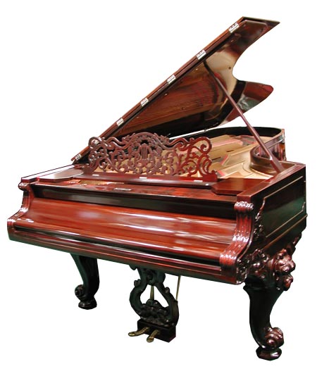 79.5220 Antique Rosewood Knabe Concert Grand Piano