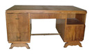 10.1438 Rosewood Art Deco Desk c. 1930
