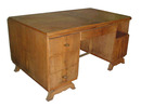 10.1438 Rosewood Art Deco Desk c. 1930