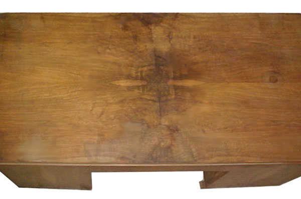 10.1438 Rosewood Art Deco Desk c. 1930