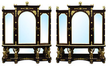 23.5970 Pair of French Empire Vitrines