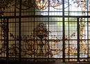 74.6037 19th C. Stained Glass Window Signed M. Casanova