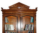 116 Pair of Renaissance Revival Breakfront Bookcases