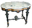 13.6097 Victorian Marble Top Table by Herter Brothers