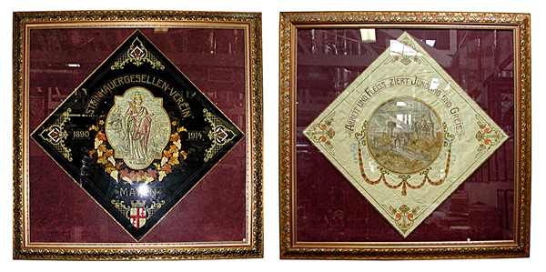 77.2861 Pre WWI German Parade Banners