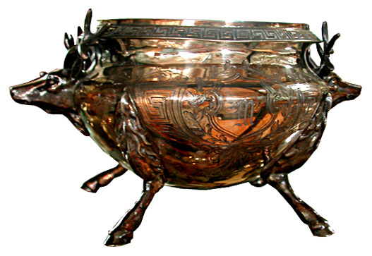 70.3448 Rare & Unusual Silver Plate Deer Head Tureen