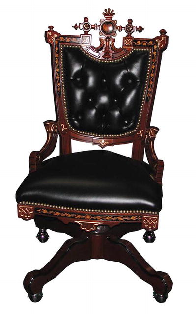 31.1475 American Renaissance Revival Ladies Swivel Chair