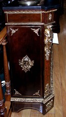 26.6176 Napoleon III Gilt Bronze Mounted Red Boulle Vitrine