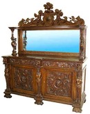 24.6217 American Renaissance Revival Sideboard by Horner Brothers