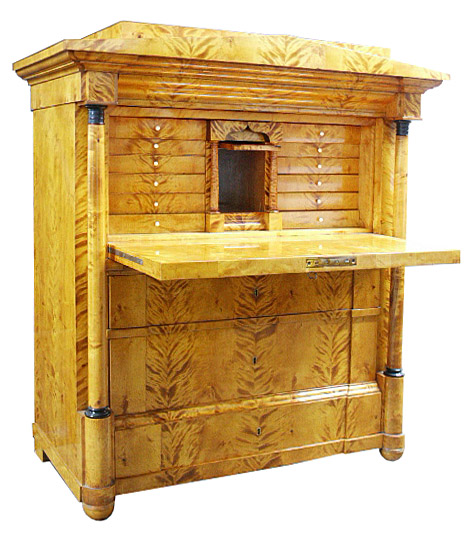 10.6275 Biedermeier Style Antique Desk