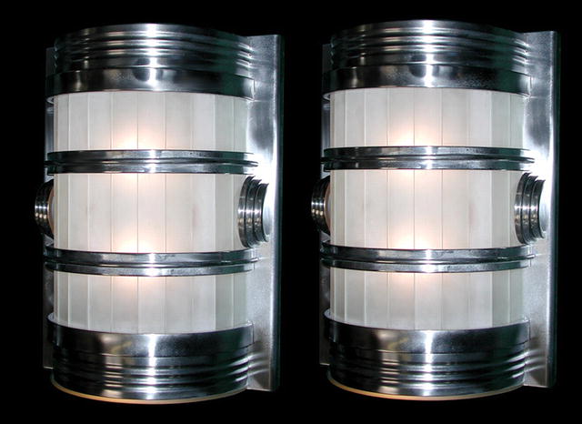 59.6346 Pair of Art Deco Sconces