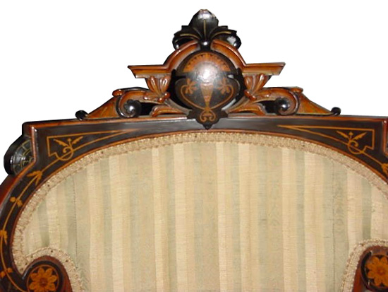 37.5185 5-Piece American Victorian Parlour Suite c. 1890