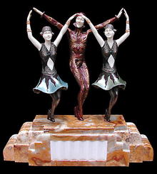 6392 Beautiful Art Deco Sculpture