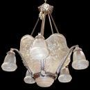 6833 Art Deco 5-Tulip Chandelier