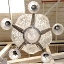 6833 Art Deco 5-Tulip Chandelier
