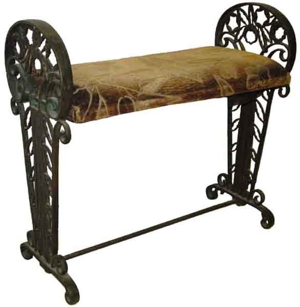 33.6510 Iron Window Bench by Oscar Bach