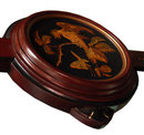 6527 19th C. American Rosewood Inlaid Coffee Table with Butterflies
