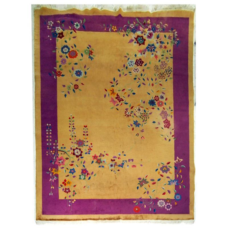 5213 Chinese Art Deco Rug c. 1920
