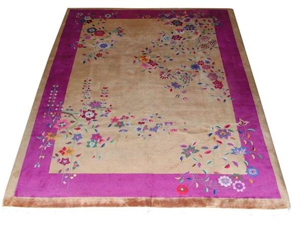 5213 Chinese Art Deco Rug c. 1920