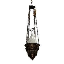 7087 Antique Bronze Pendant Chandelier