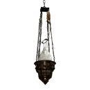 7087 Antique Bronze Pendant Chandelier