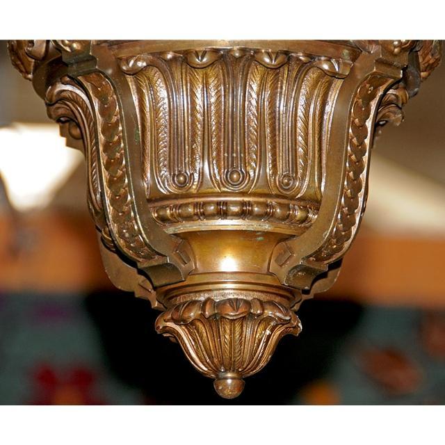 7087 Antique Bronze Pendant Chandelier