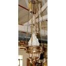 7087 Antique Bronze Pendant Chandelier