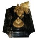7072 Antique Bronze Inkwell of Crazy Horse