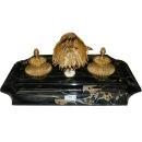 7072 Antique Bronze Inkwell of Crazy Horse
