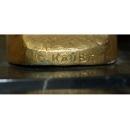 7072 Antique Bronze Inkwell of Crazy Horse