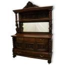 7200 American Victorian 13-piece Heavily Carved Oak Dining Suite By R.J. Horner