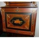 6788 Inlaid Renaissance Music Cabinet with Figural Mounts