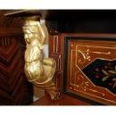 6788 Inlaid Renaissance Music Cabinet with Figural Mounts
