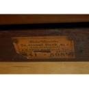 22.3001 Early 20th C. Curio Cabinet or Bookcase with Glass Doors